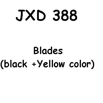 jxd-388-quad-copter blades (Black A&B + Yellow A&B) - Click Image to Close